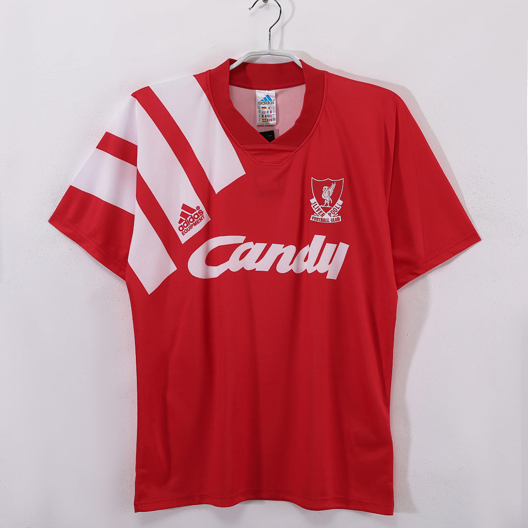 Liverpool 1991/92 Home Retro Jersey - Front