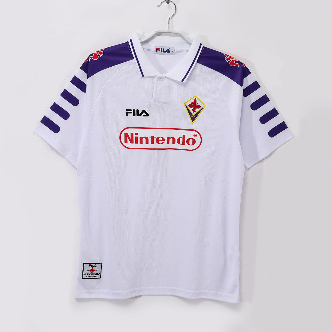 Fiorentina 1998/99 Away Retro Jersey - Front