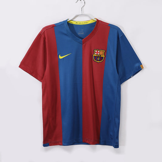 Barcelona 2006/07 Home Retro Jersey - Front