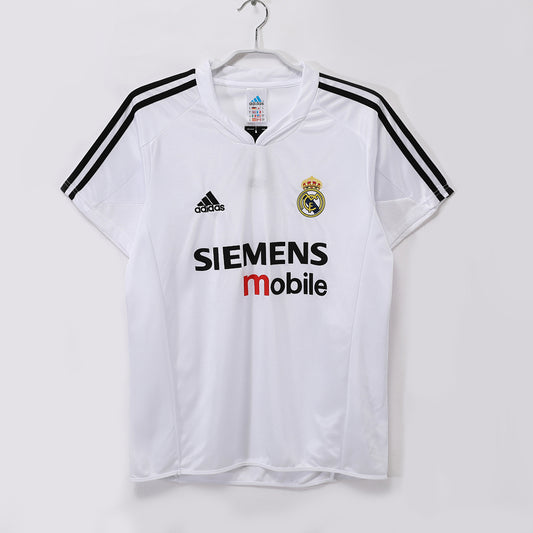 Real Madrid 2004/05 Home Retro Jersey - Front