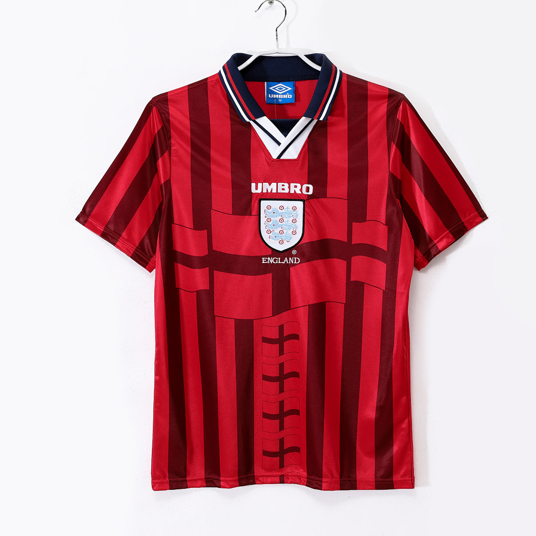 England 1998 Away Retro Jersey - Front