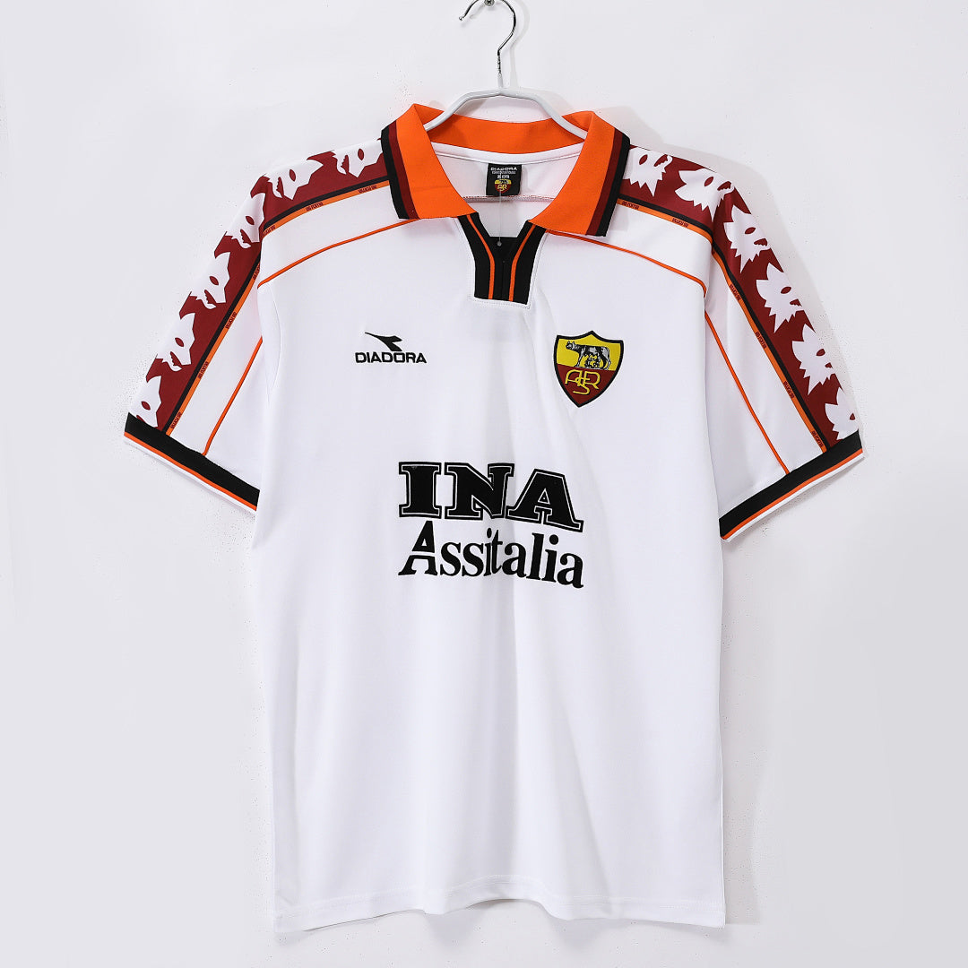 AS Roma 1998/99 Away Retro Jersey - Front
