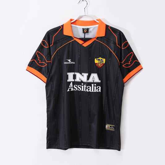 AS Roma 1999/00 Away Retro Jersey - Front