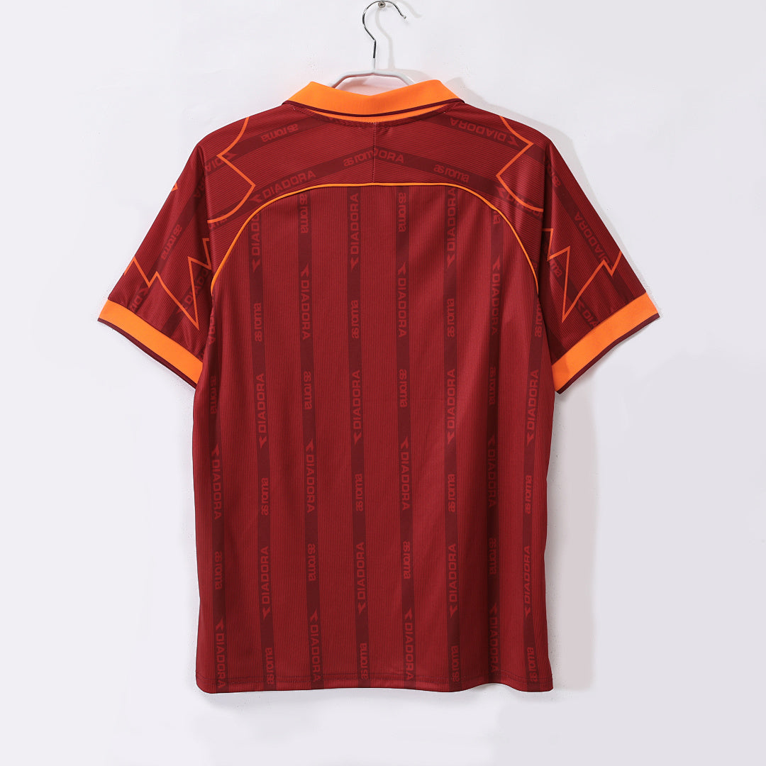 AS Roma 1999/00 Home Retro Jersey - Back