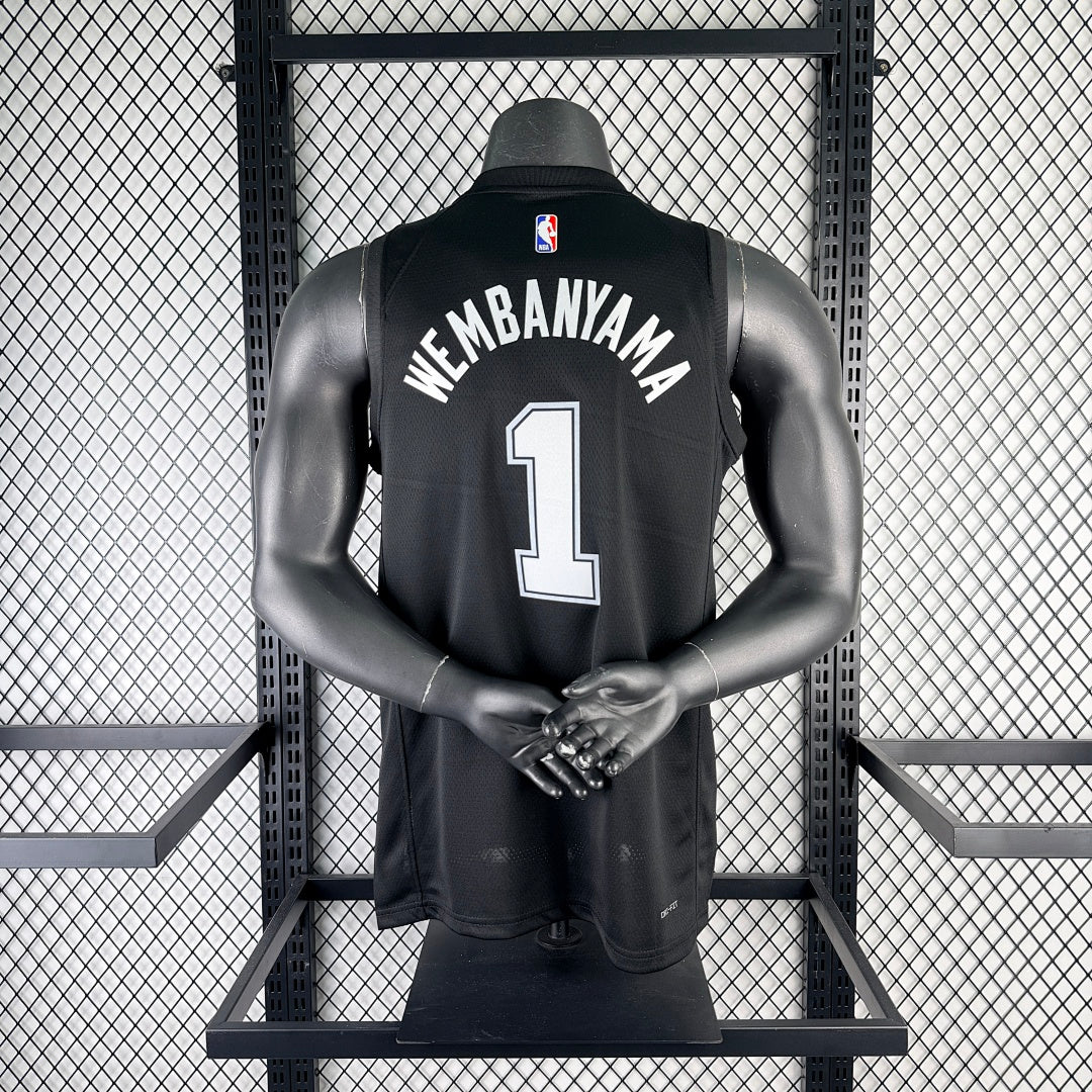 San Antonio Spurs Victor Wembanyama #1 City Edition Jersey 2025/26 - view 2