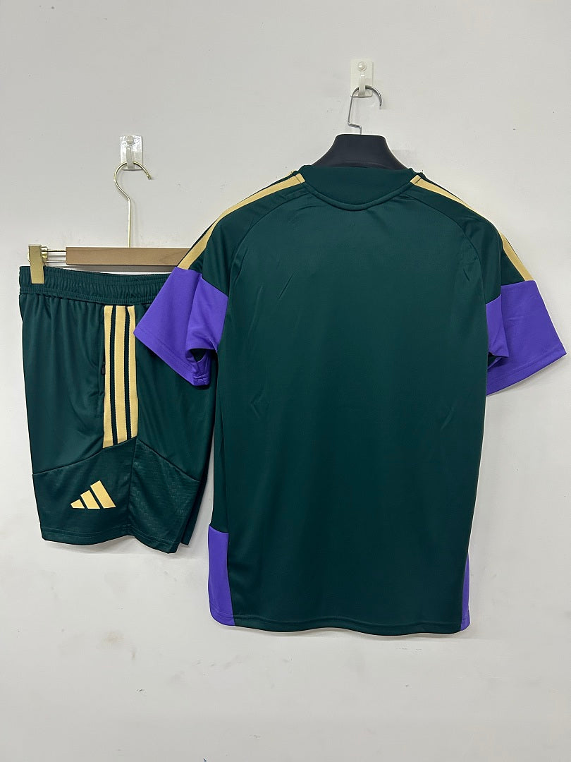 Saudi Arabia Dark Green Short-Sleeve Training Kit 2026/27 - view 2