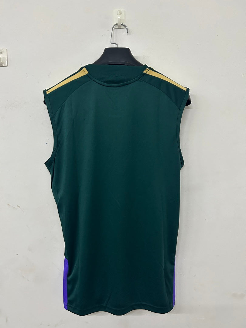 Saudi Arabia Dark Green Sleeveless Training Kit 2026/27 - view 4
