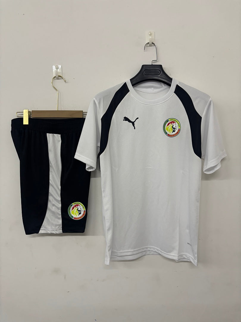 Senegal White Short-Sleeve Training Kit 2026/27