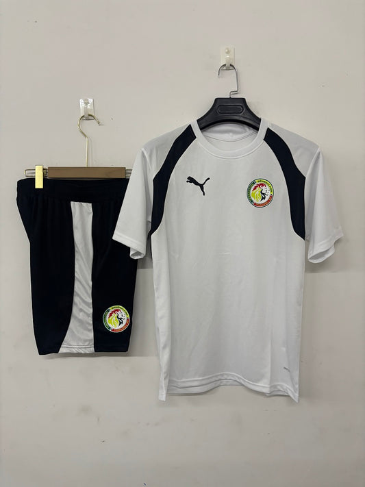 Senegal White Short-Sleeve Training Kit 2026/27