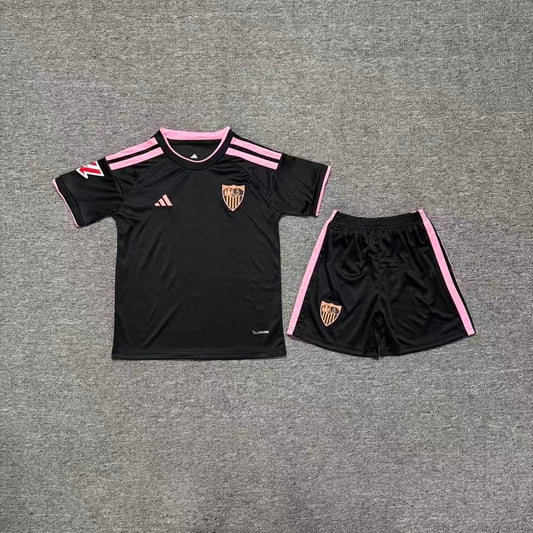 Sevilla 2026/27 Third Kids Football Kit - Front