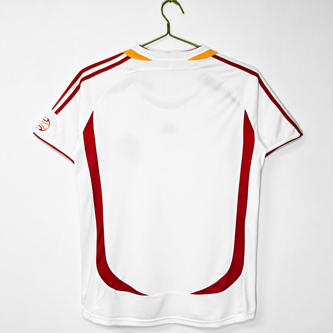 Spain 2006 Away White Retro Jersey - Back