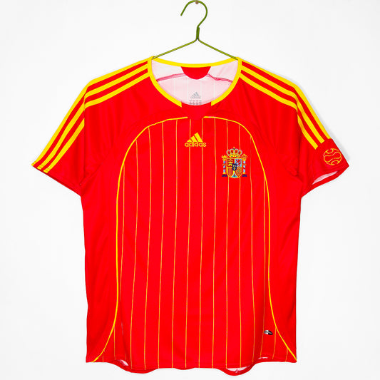 Spain 2006 Home Retro Jersey - Front