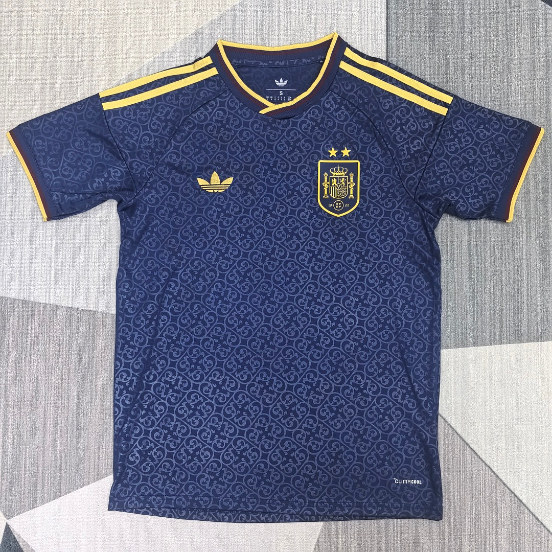 Spain 2026/27 Teal Third Fan Version Jersey - Front
