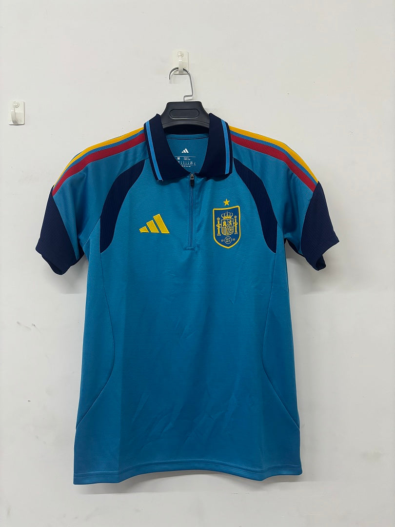 Spain Blue Polo Training Set 2026/27 - view 3