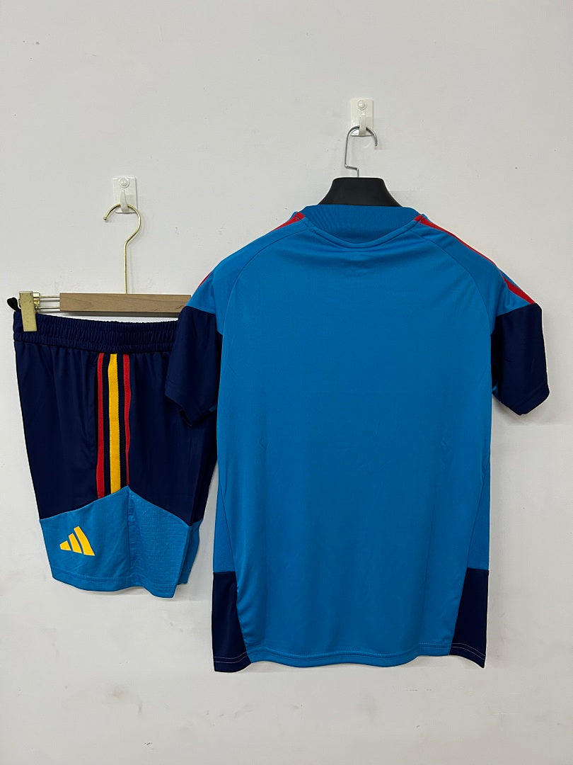 Spain Blue Short-Sleeve Training Kit 2026/27 - view 2