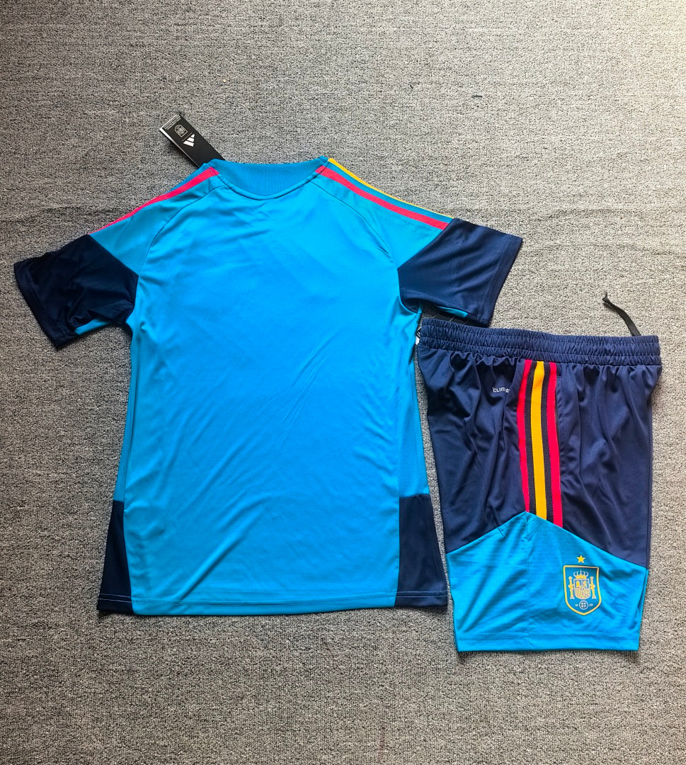 Spain Blue Short-Sleeve Training Kit 2026/27 - view 4