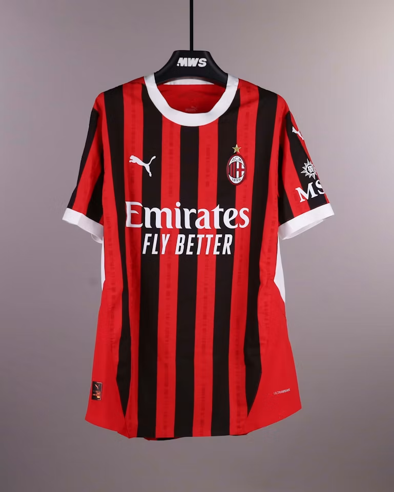 [stock] AC Milan 2026/27 Red Black Home Jersey - Puma Emirates Fly Better