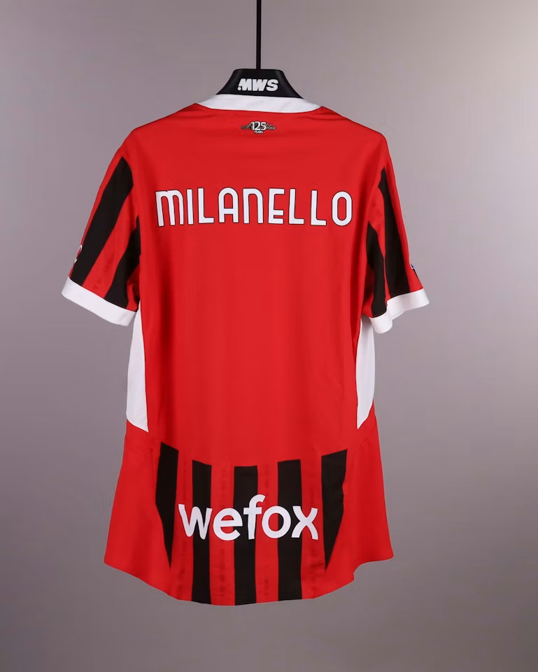 [stock] AC Milan 2026/27 Red Black Home Jersey - Puma Emirates Fly Better - view 2