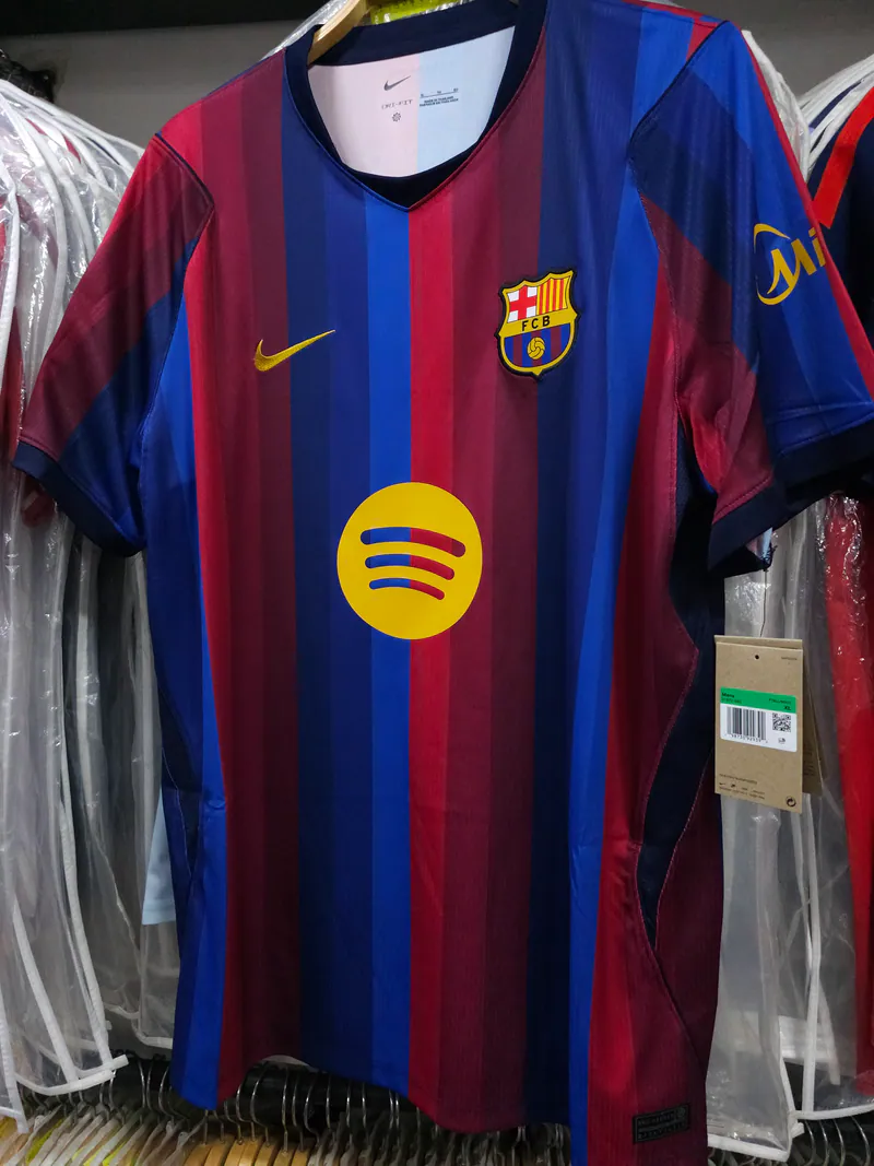 [stock] Barcelona 2026/27 Blue Red Home Jersey - Nike Spotify