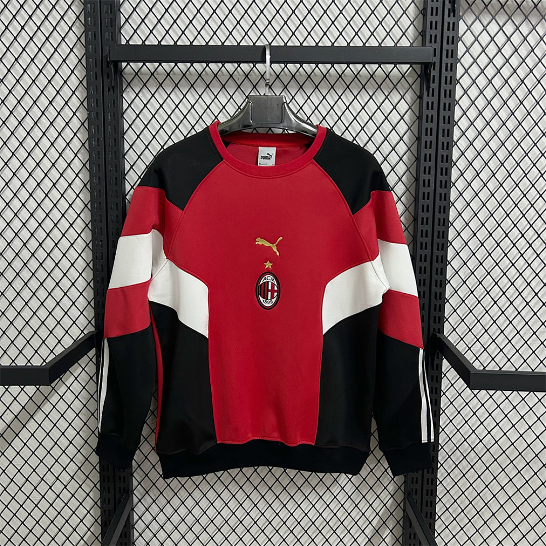 AC Milan Red & Black Winter Sweatshirt - image 1