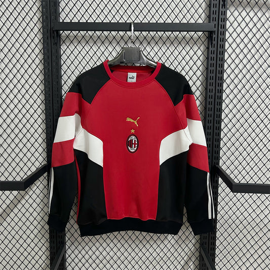 AC Milan Red & Black Winter Sweatshirt - image 1