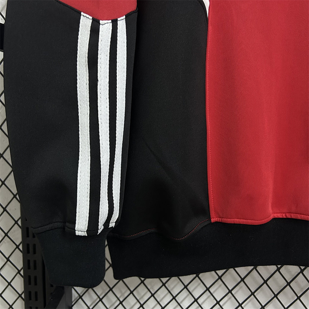 AC Milan Red & Black Winter Sweatshirt - image 3
