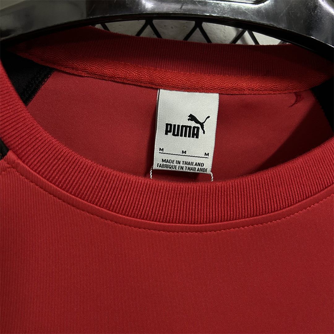 AC Milan Red & Black Winter Sweatshirt - image 4