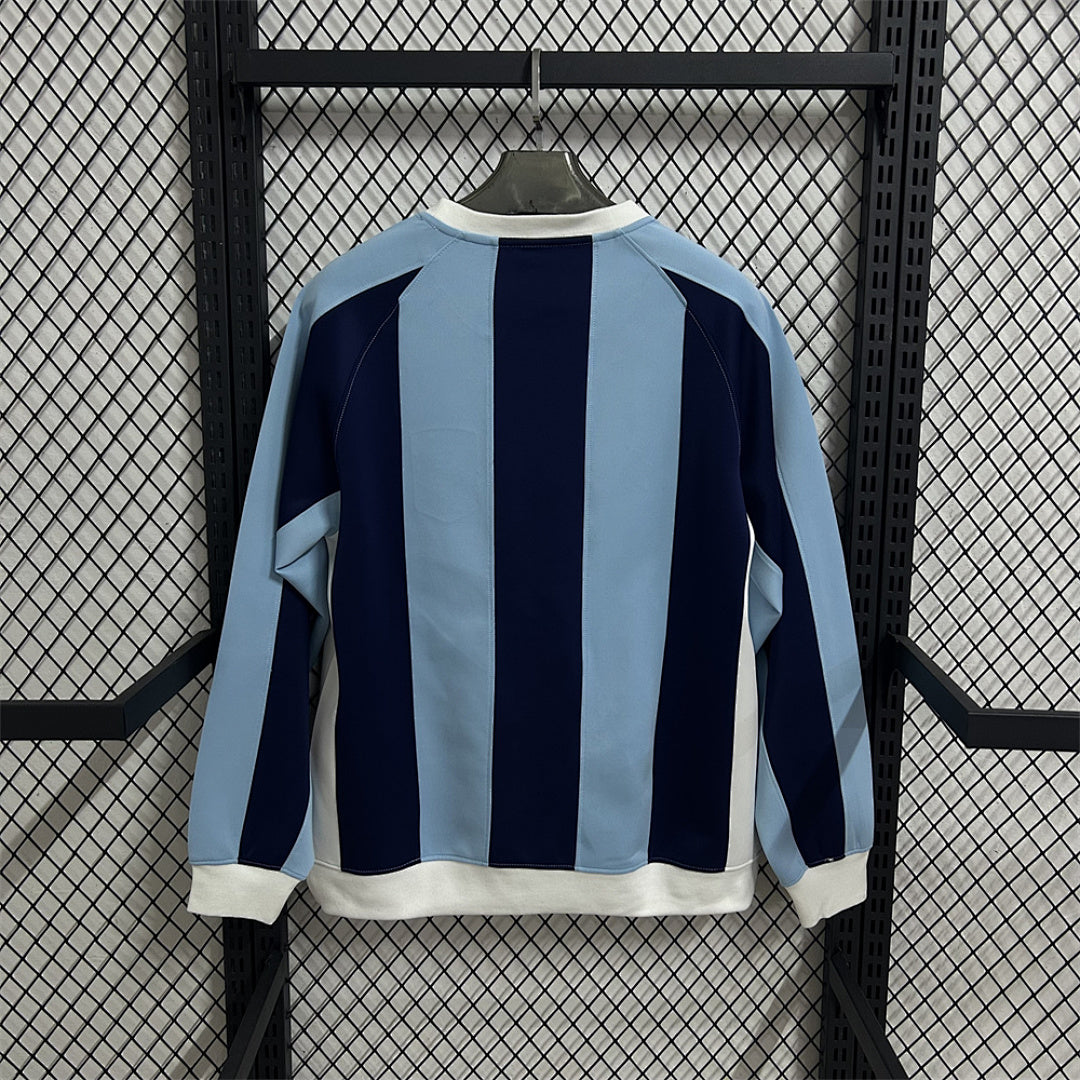 Argentina Blue Gradient Winter Sweatshirt - image 2