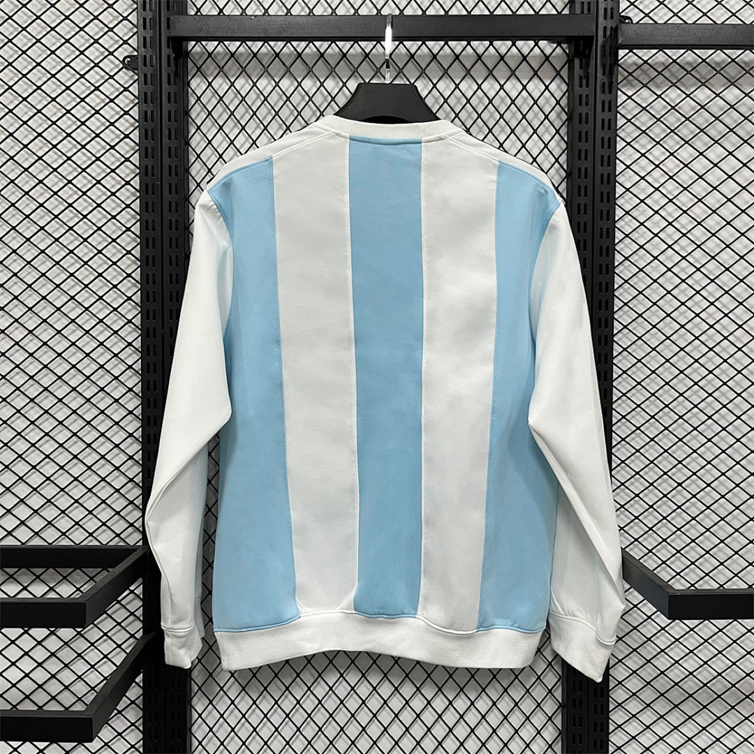 Argentina White & Blue Winter Sweatshirt - image 2