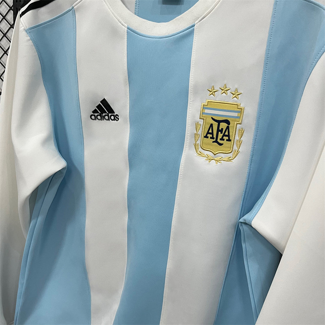 Argentina White & Blue Winter Sweatshirt - image 4