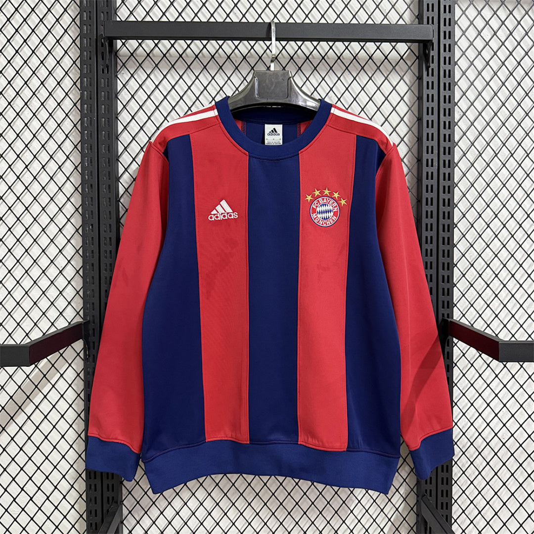 Bayern Munich Red & Blue Winter Sweatshirt - image 1