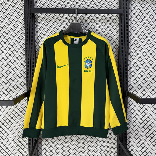Brazil Yellow & Green Winter Sweatshirt - image 1