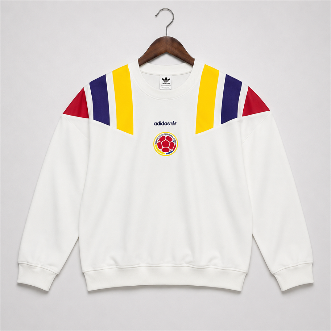 Colombia 2026 World Cup White Winter Sweatshirt - image 1
