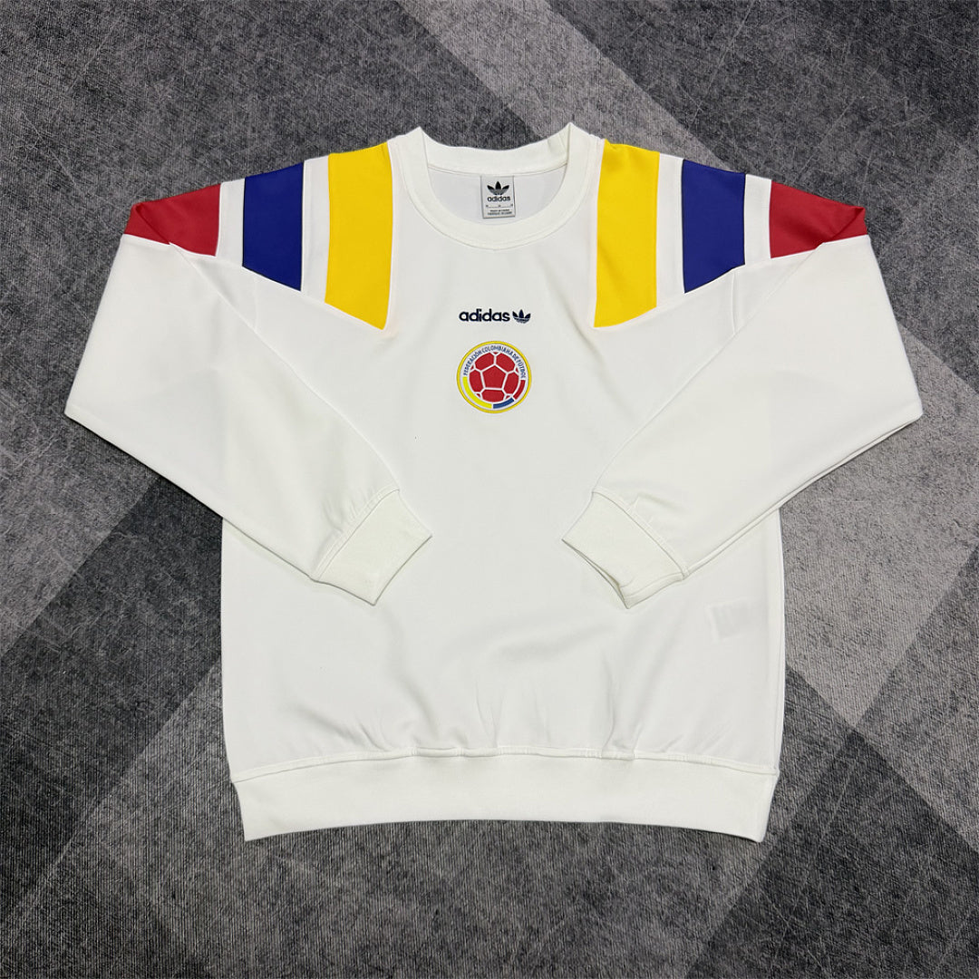 Colombia 2026 World Cup White Winter Sweatshirt - image 3