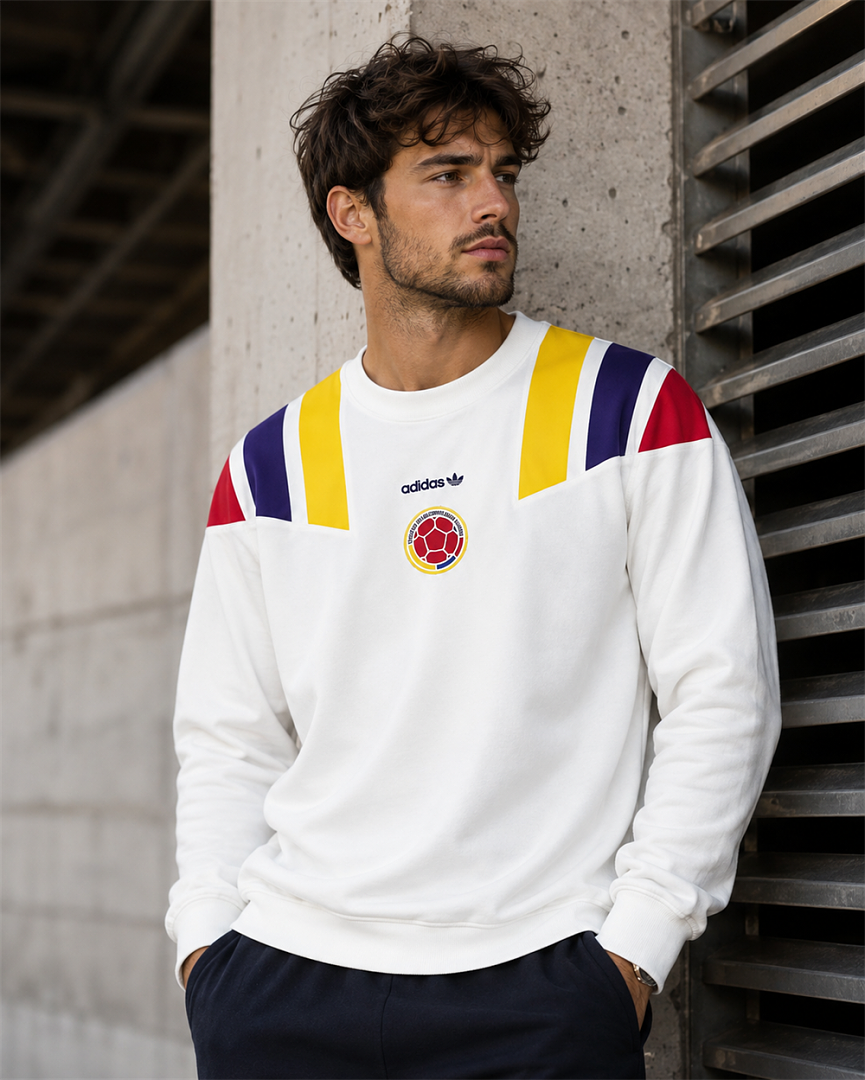 Colombia 2026 World Cup White Winter Sweatshirt - image 7