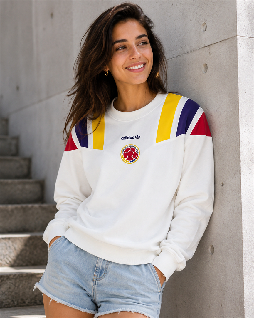 Colombia 2026 World Cup White Winter Sweatshirt - image 8