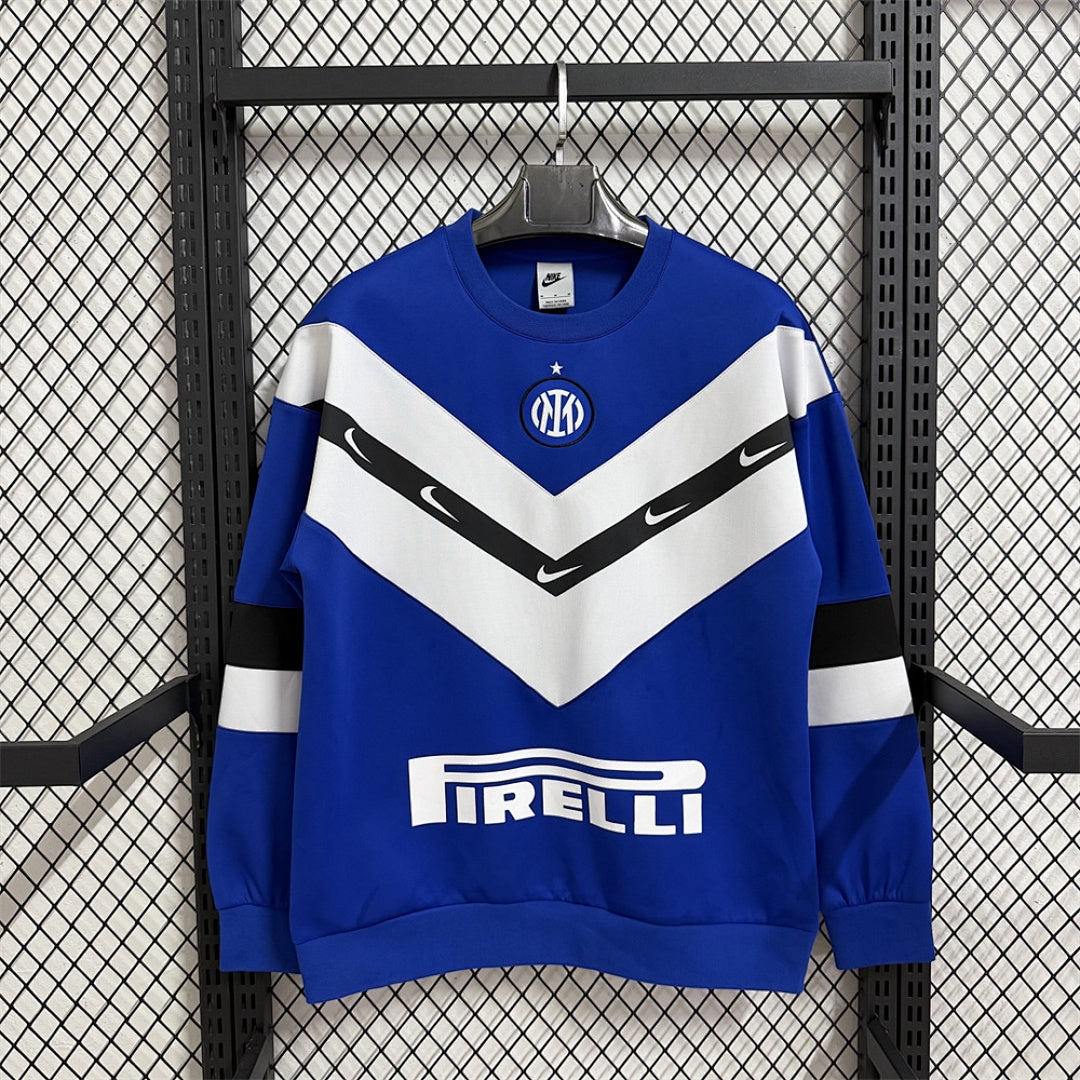 Inter Milan Multicolor Blue Winter Sweatshirt - image 1