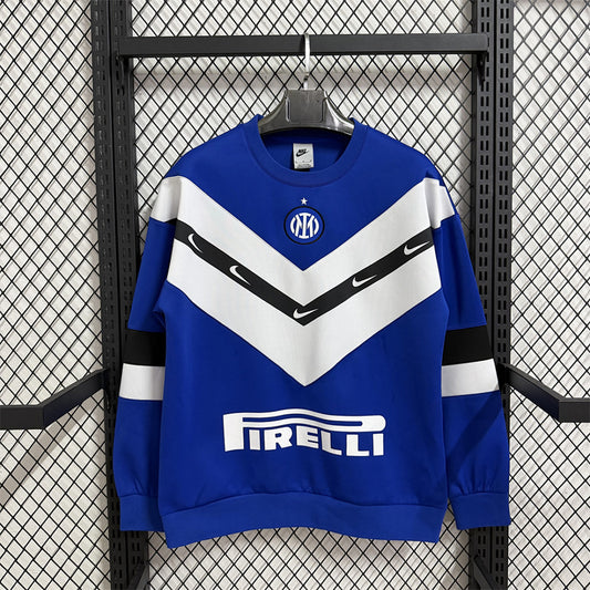 Inter Milan Multicolor Blue Winter Sweatshirt - image 1