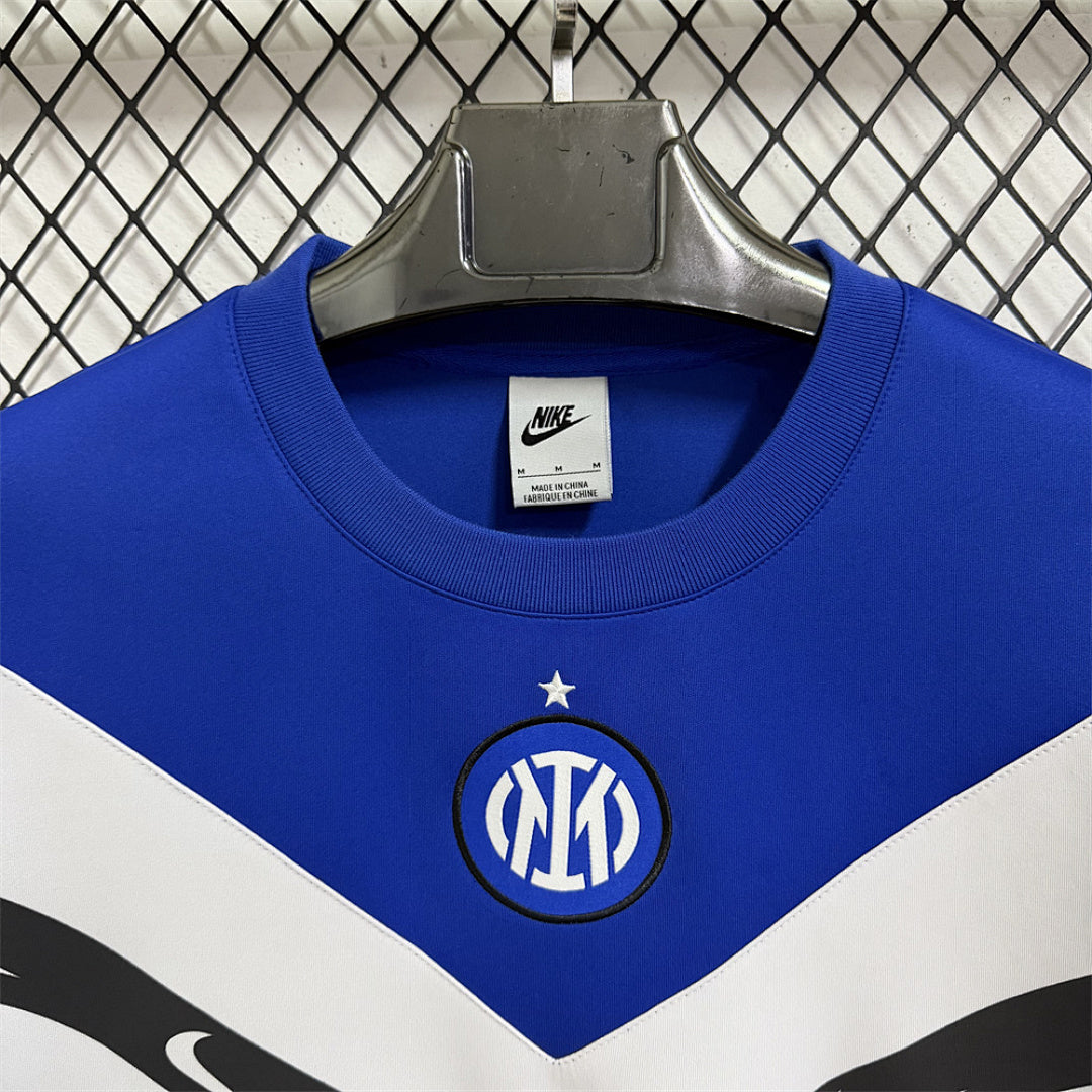 Inter Milan Multicolor Blue Winter Sweatshirt - image 2