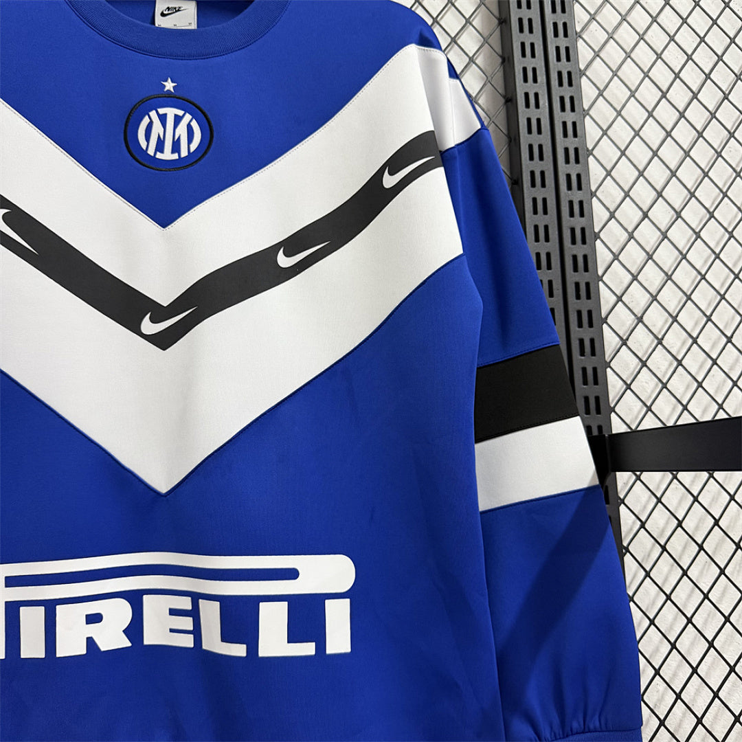 Inter Milan Multicolor Blue Winter Sweatshirt - image 3