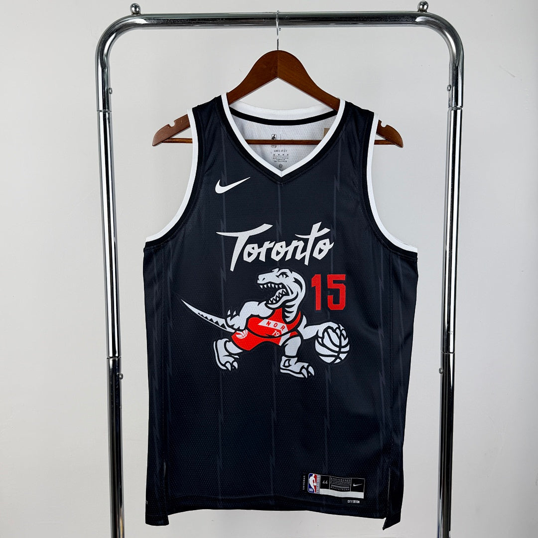 Toronto Raptors Vince Carter #15 City Edition Jersey 2025/26