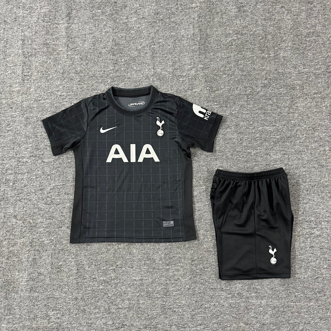 Tottenham Hotspur 2025/26 Away Kids Football Kit - Front