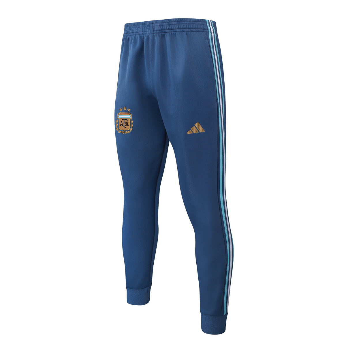 2026/27 Argentina Full-Zip Training Suit – Mid Blue/Sky Blue - pants only front