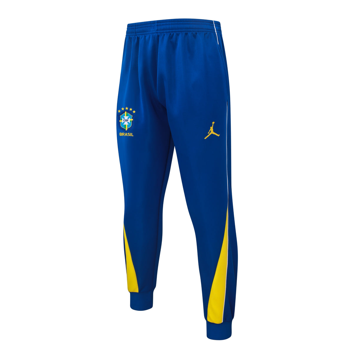 2026/27 Brazil Full-Zip Training Suit – Royal Blue/Yellow - pants only front
