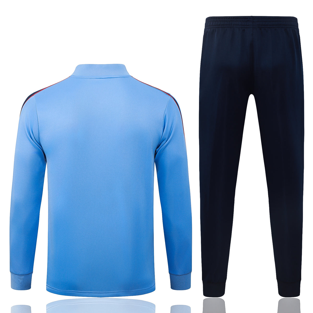 2026/27 England Full-Zip Training Suit – Light Blue/Navy - full set back
