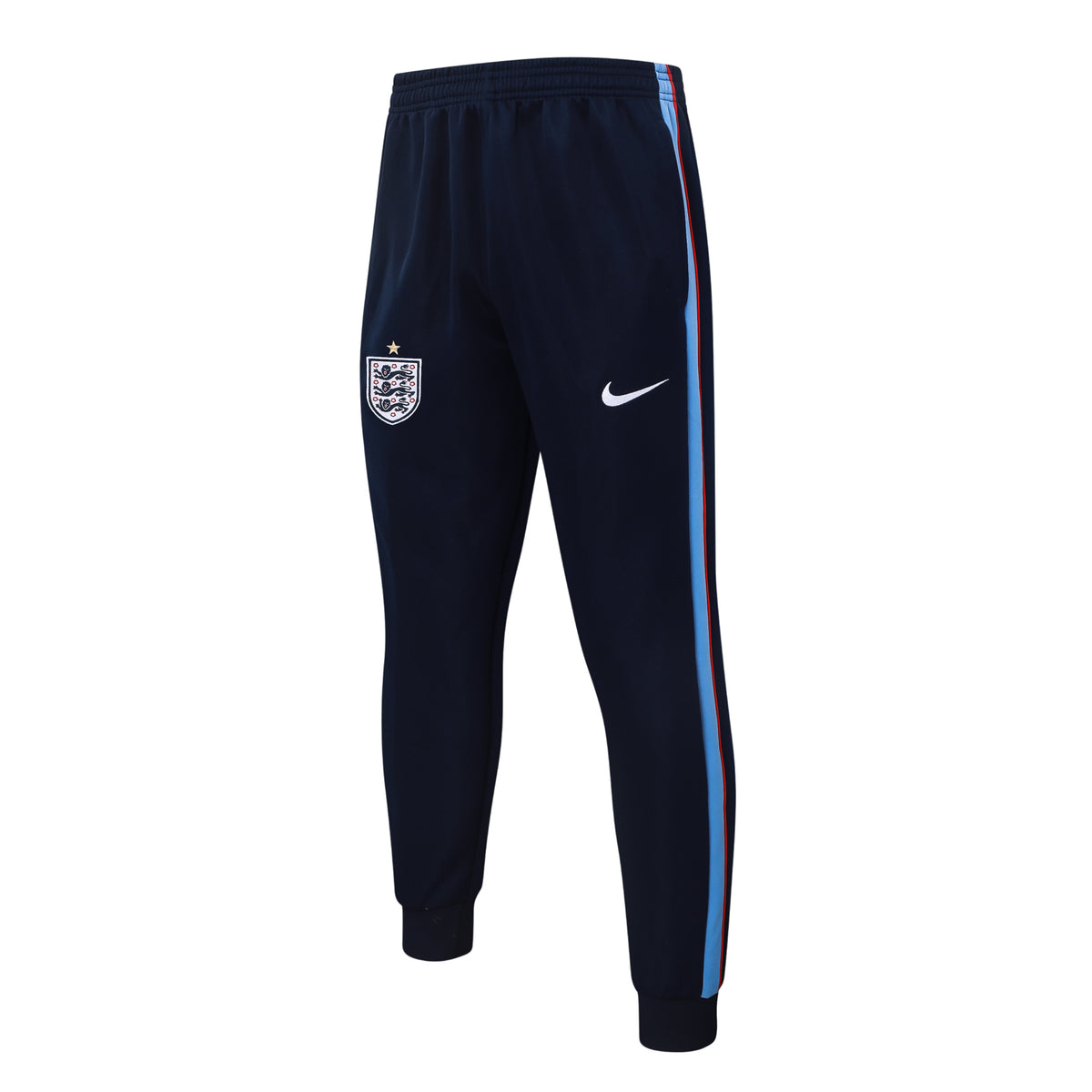 2026/27 England Full-Zip Training Suit – Light Blue/Navy - pants only front