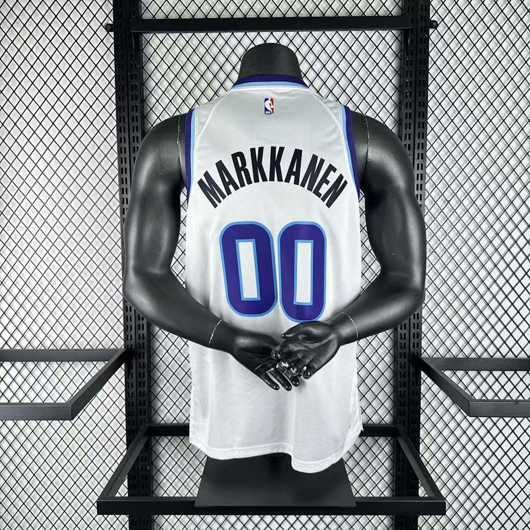 Utah Jazz Lauri Markkanen #00 Association Jersey 2025/26 - view 2