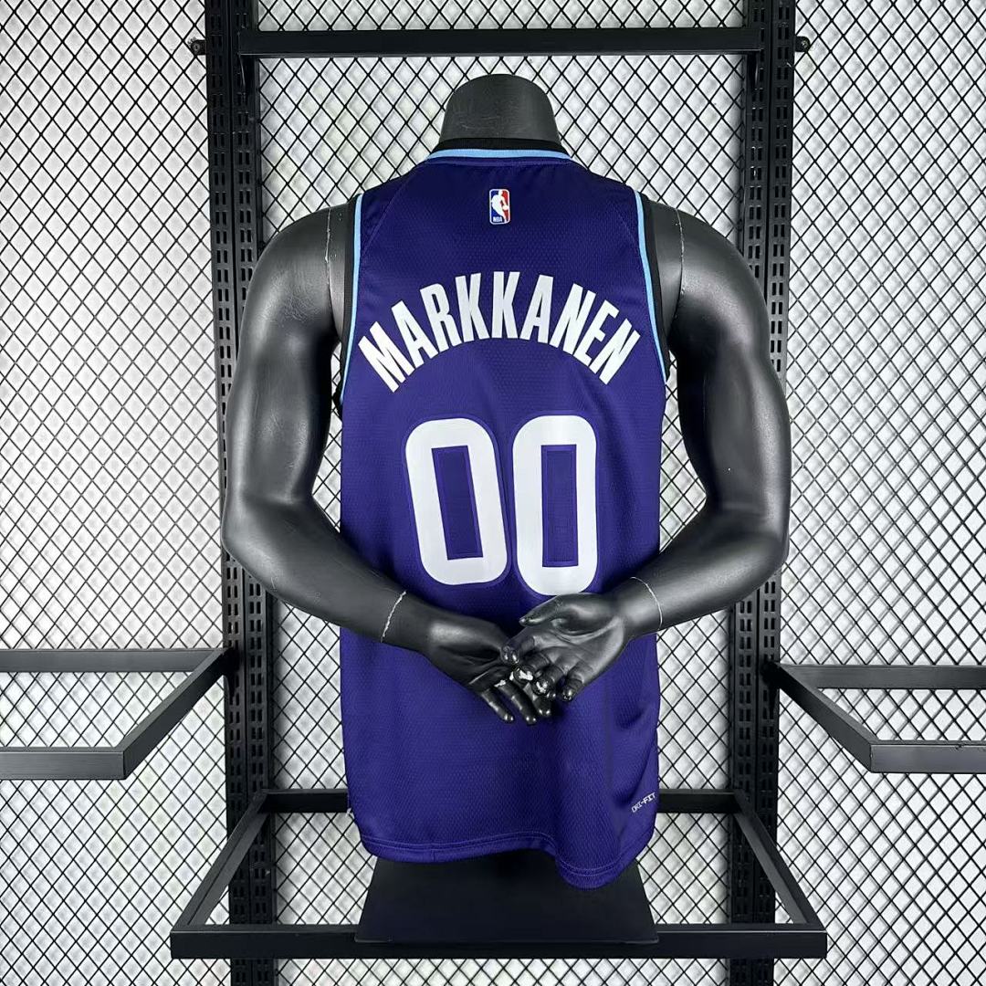 Utah Jazz Lauri Markkanen #00 Icon Jersey 2025/26 - view 2
