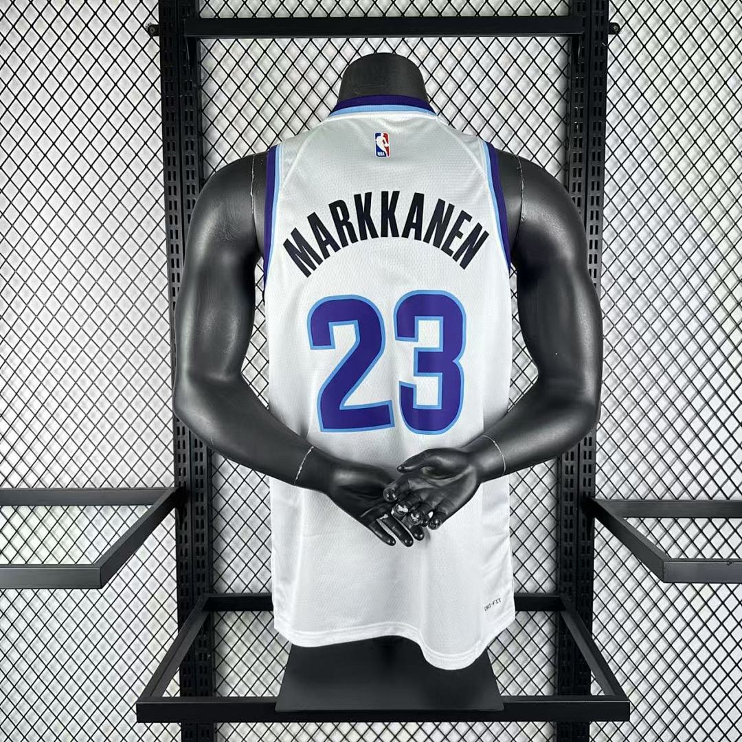 Utah Jazz Lauri Markkanen #23 Association Jersey 2025/26 - view 2