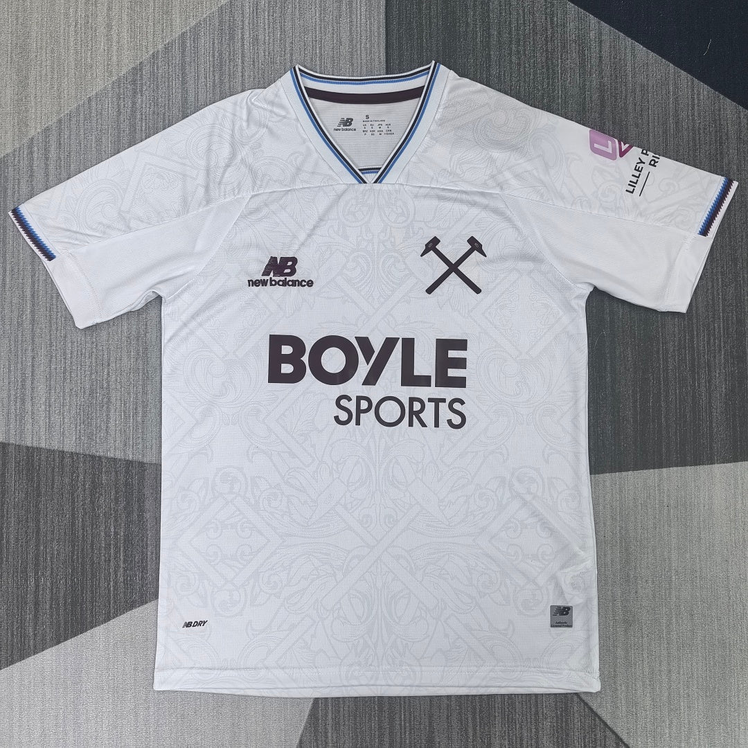 West Ham United 2026/27 Away Fan Version Jersey - Front